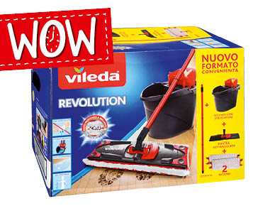 VILEDA Revolution Box sistema lavapavimenti Da giovedì 31 gennaio