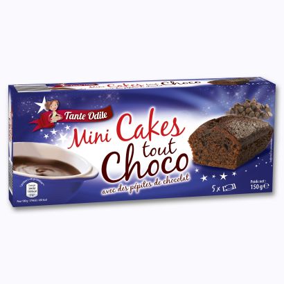 Mini cakes tout chocolat