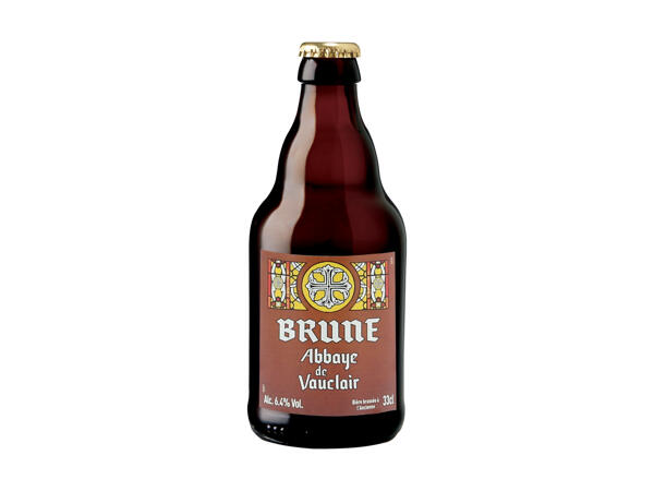 Bière brune Abbaye de Vauclair