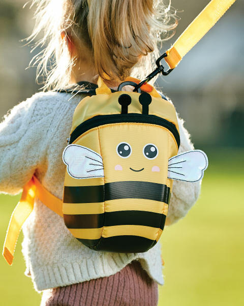 Bee Toddler Backpack With Reins