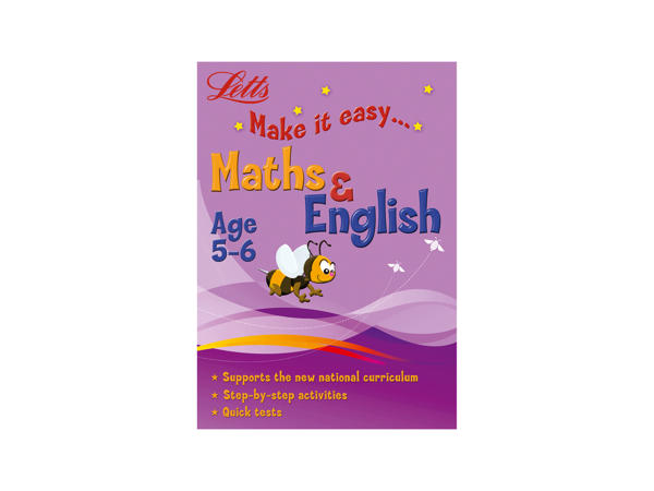 Letts Make it Easy Maths & English Workbook1