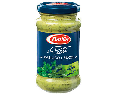 BARILLA PESTO BASILICO & RUCOLA