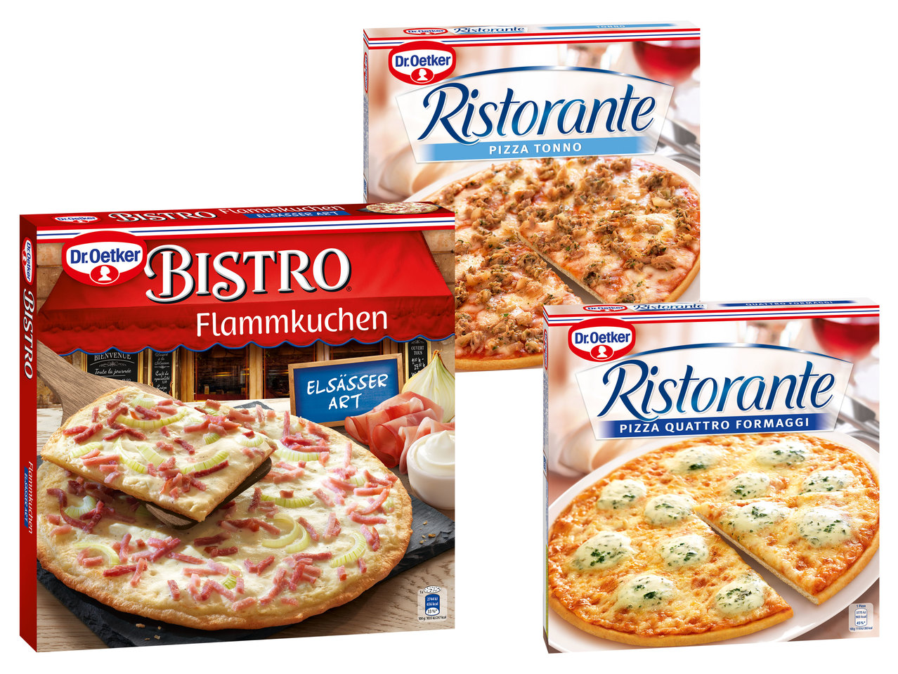 DR. OETKER Flammkuchen/Ristorante Pizza