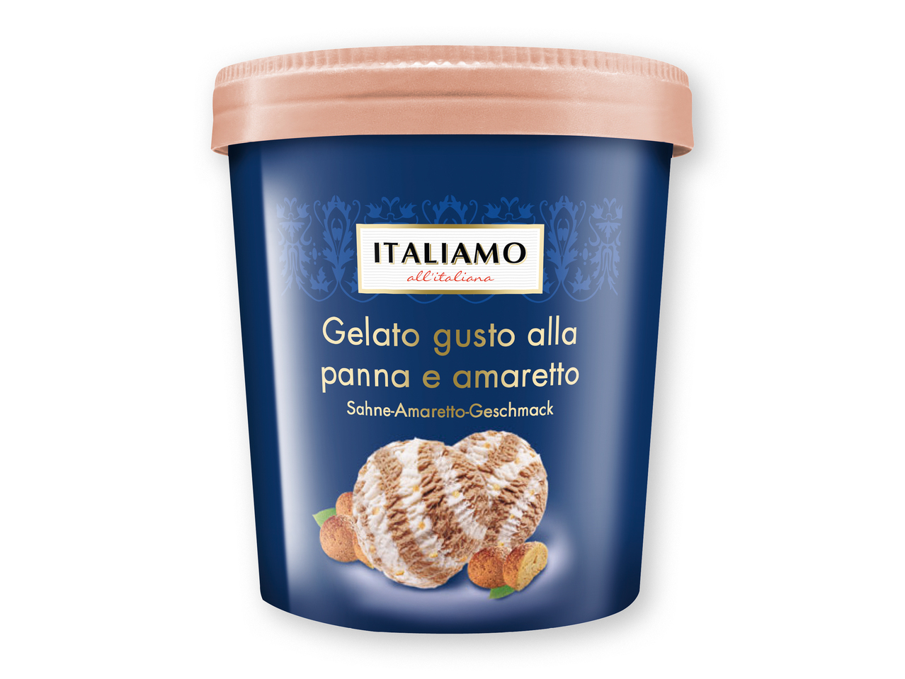 "ITALIAMO" Helado de crema de nata