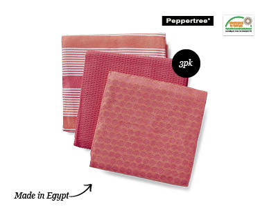 Egyptian Cotton Tea Towel 3 Pack