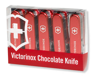 Couteaux suisses en chocolat VICTORINOX