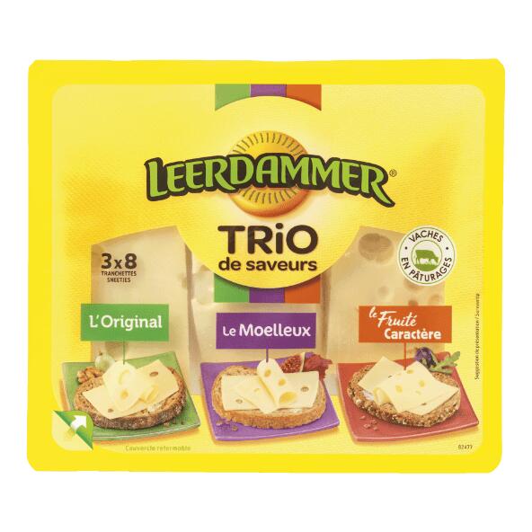 Tranches de fromage Leerdammer