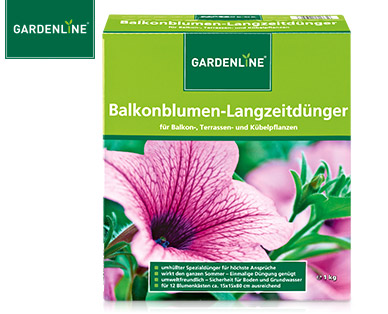 GARDENLINE(R) Balkonblumen-Langzeitdünger