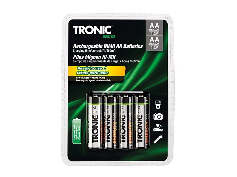 TRONIC Rechargeable Batteries