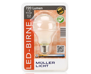 MÜLLER-LICHT LED-Design Glasserie Birne, dimmbar