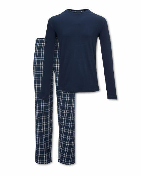 Avenue Men's Navy Pyjamas