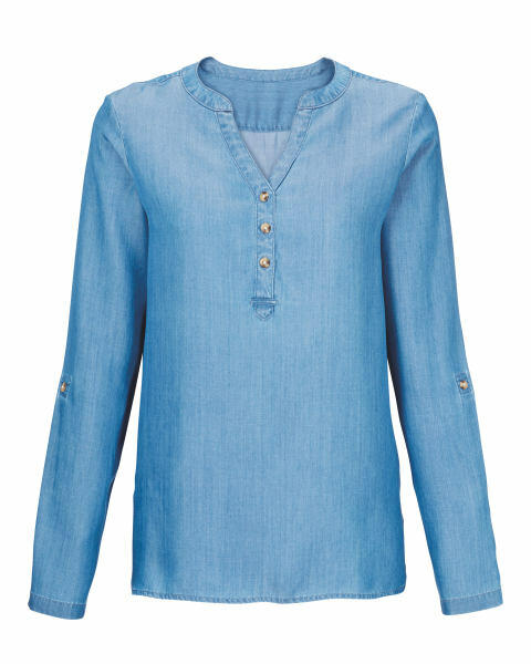 Avenue Ladies' Blue Denim Tunic