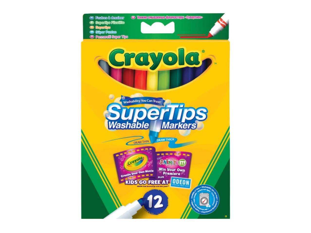 CRAYOLA Super Tip Markers