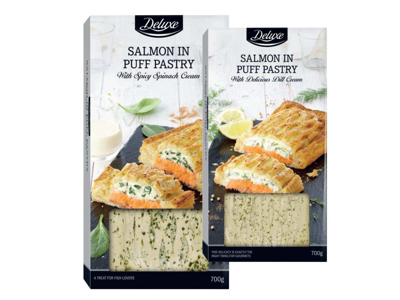 DELUXE Salmon in Puff Pastry