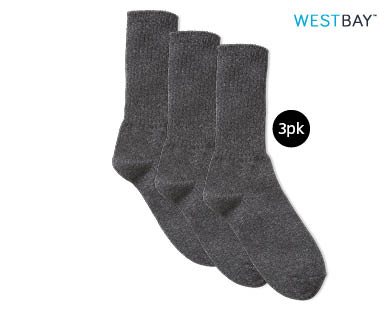 Men's Winter Crew Socks 3pk