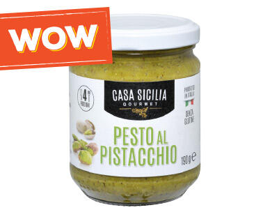 CASA SICILIA 
 Pesto al pistacchio