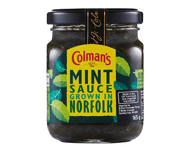 Colman's Classic Mint Sauce 165g or Horseradish Sauce 136g