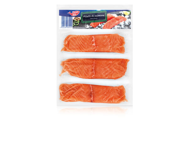 Salmon Fillets skinless