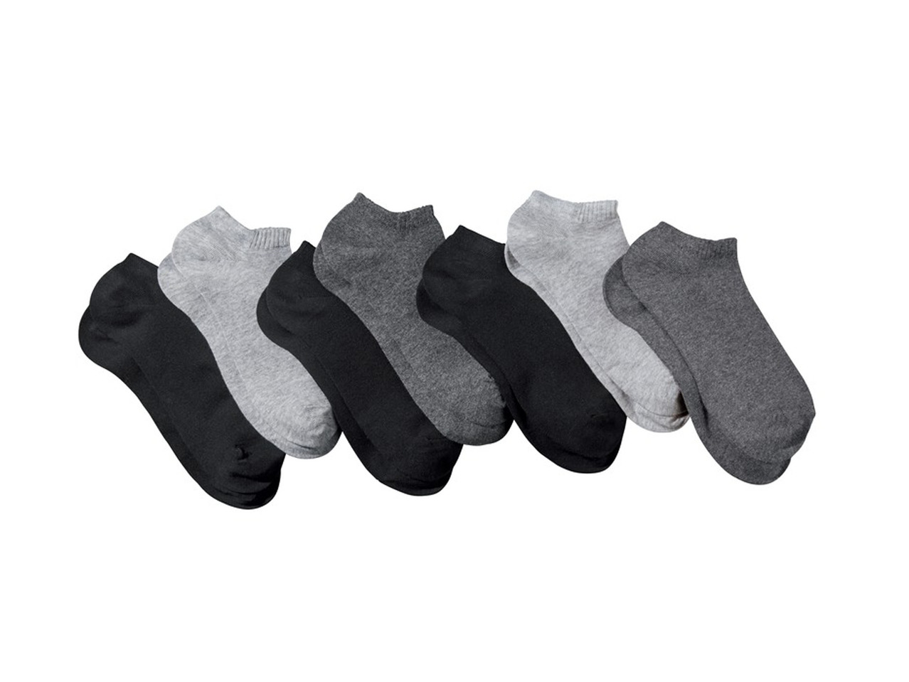Men's Trainer Socks, 7 pairs