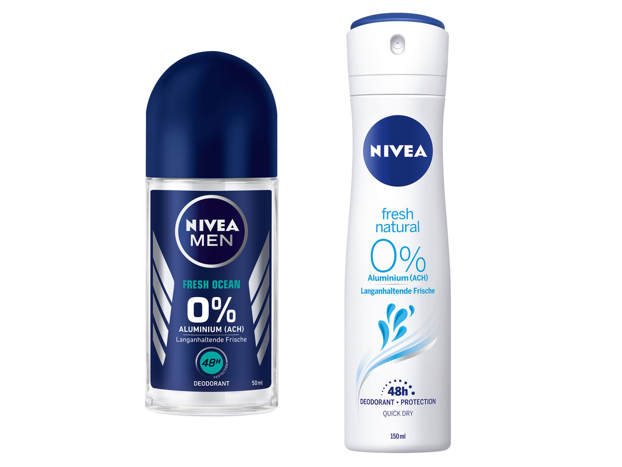 NIVEA Deo Roll-On oder Deo Spray