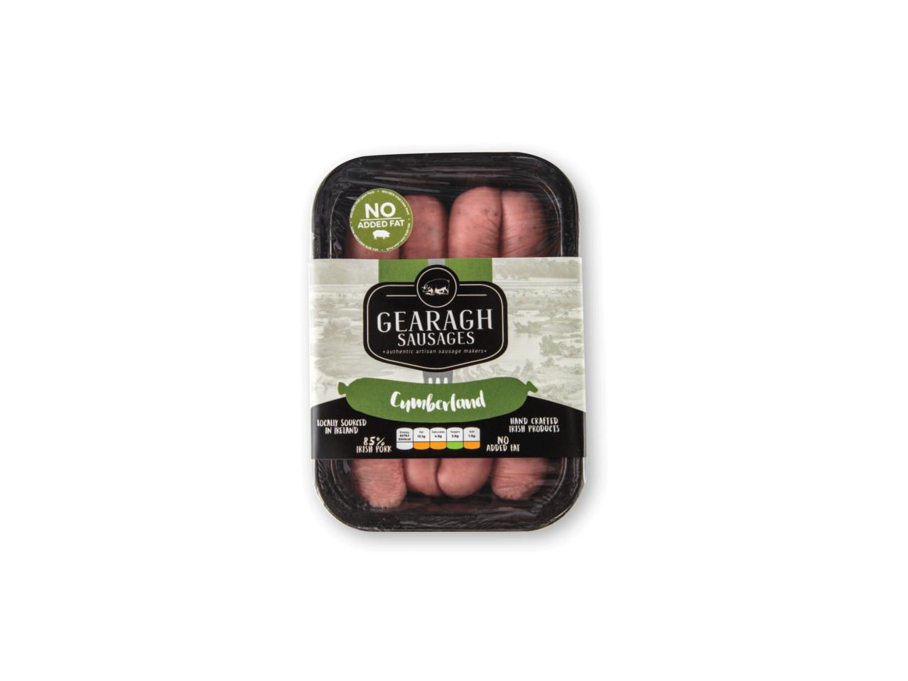 GEARAGH SAUSAGES Handcrafted Cumberland Sausages