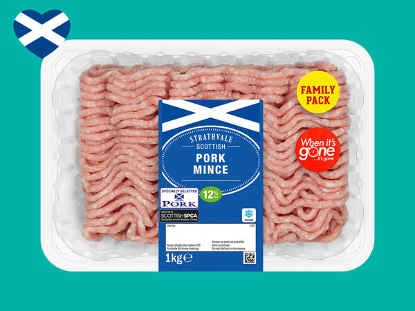 Starthvale Scottish XXL Scottish Pork Mince 12%