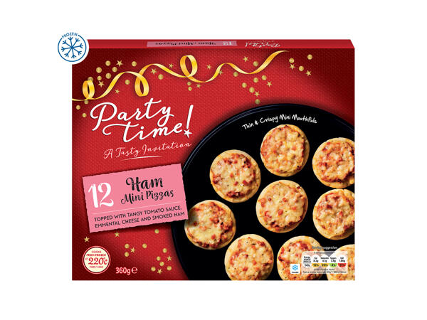 Partytime Mini Pizzas