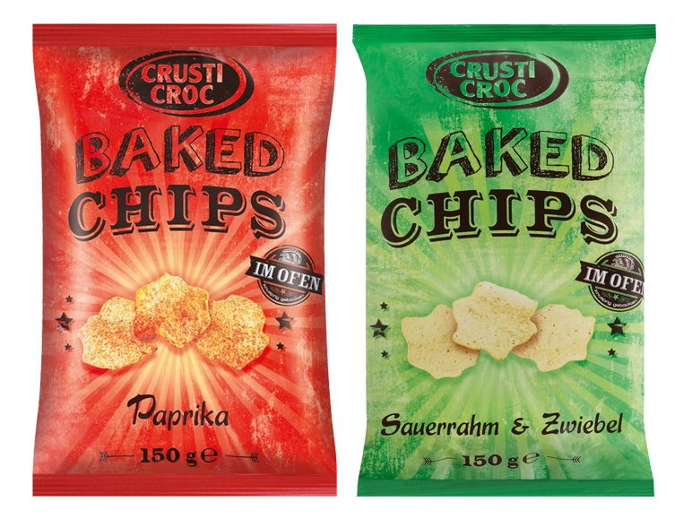 CRUSTI CROC Baked Chips