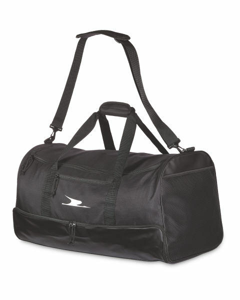 Crane Black Classic Sports Bag
