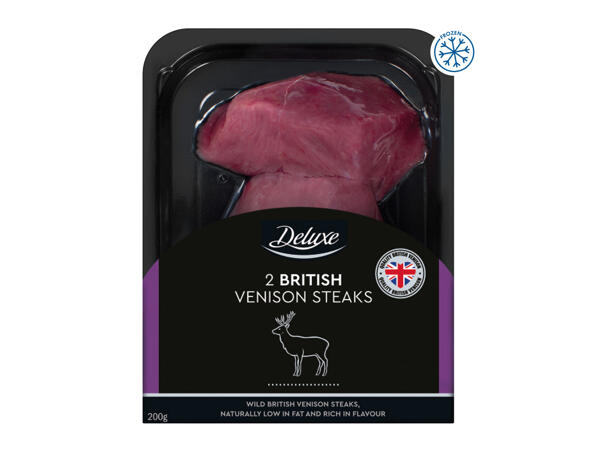 Deluxe 2 British Venison Steaks
