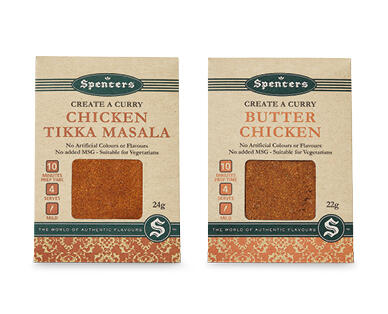 Create A Curry Spice Blends 20g-27g