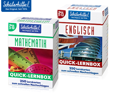 Schülerhilfe(R) Quick-Lernbox