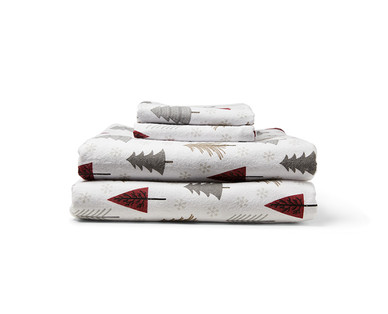 Huntington Home Queen or King Flannel Sheet Set