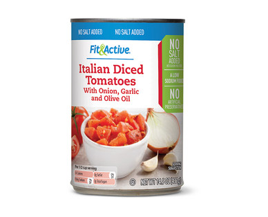 Fit & Active No Salt Italian Diced Tomatoes