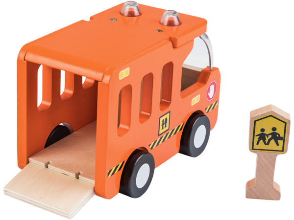 Assorted Wooden Toy Cars