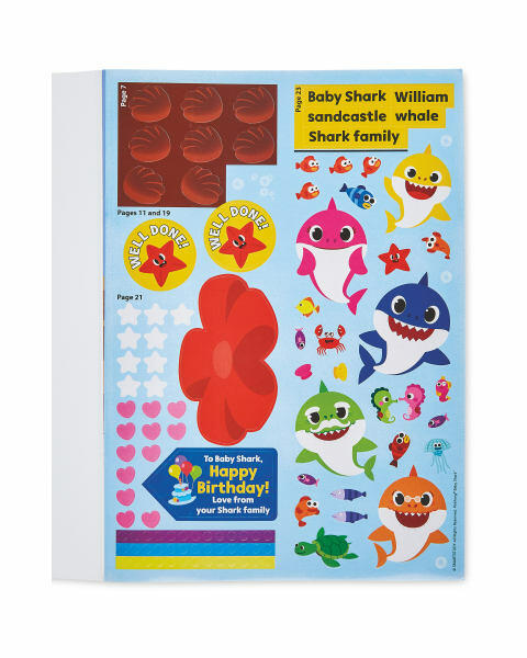 Baby Shark Sticker And Activity Book