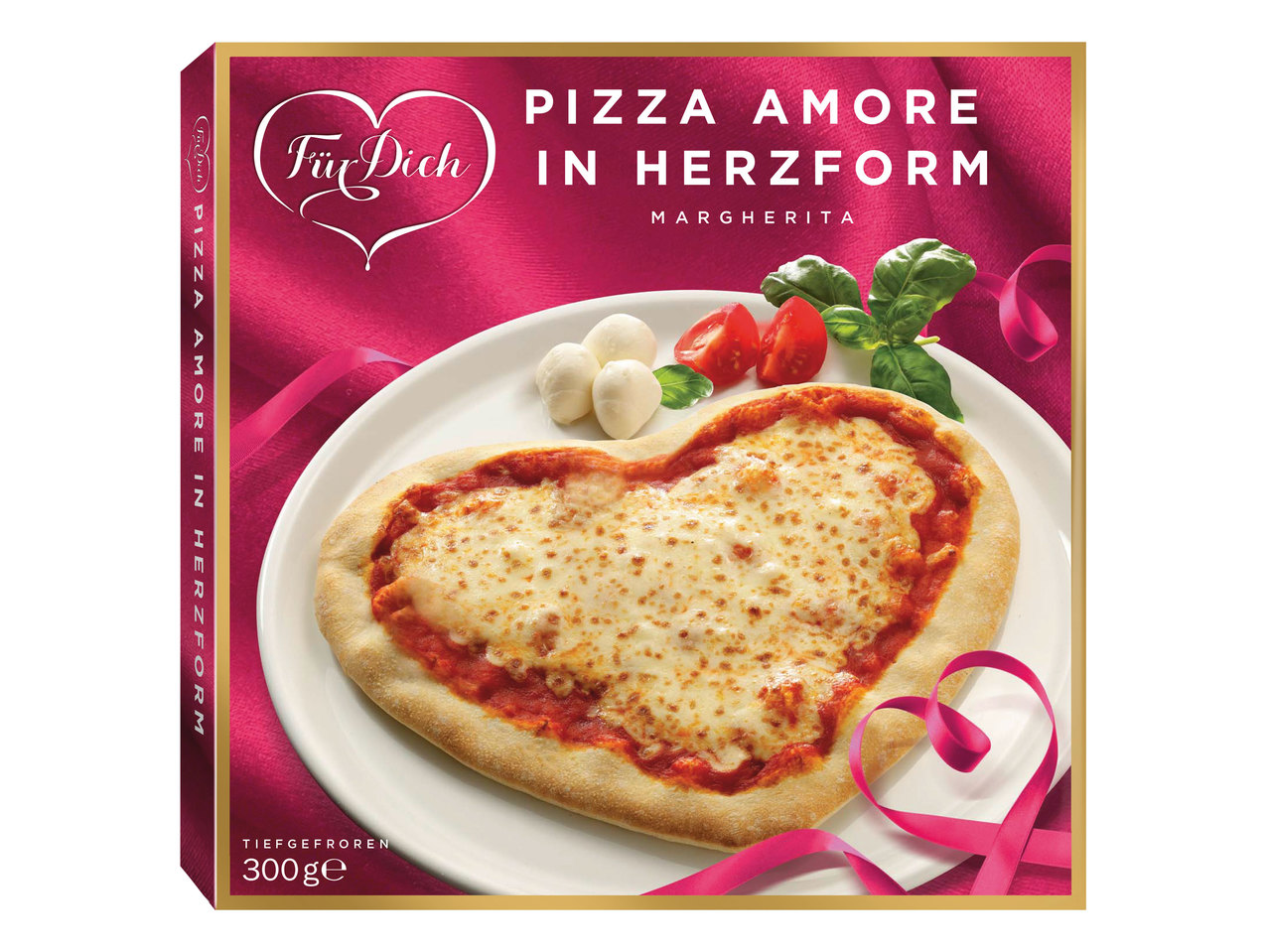 FÜR DICH Pizza Amore in Herzform