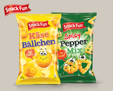 SNACK FUN Käse-Bällchen/Spicy-Pepper-Mix