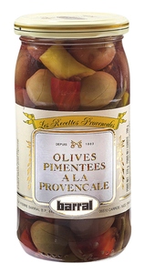 Olives pimentées à la provençale