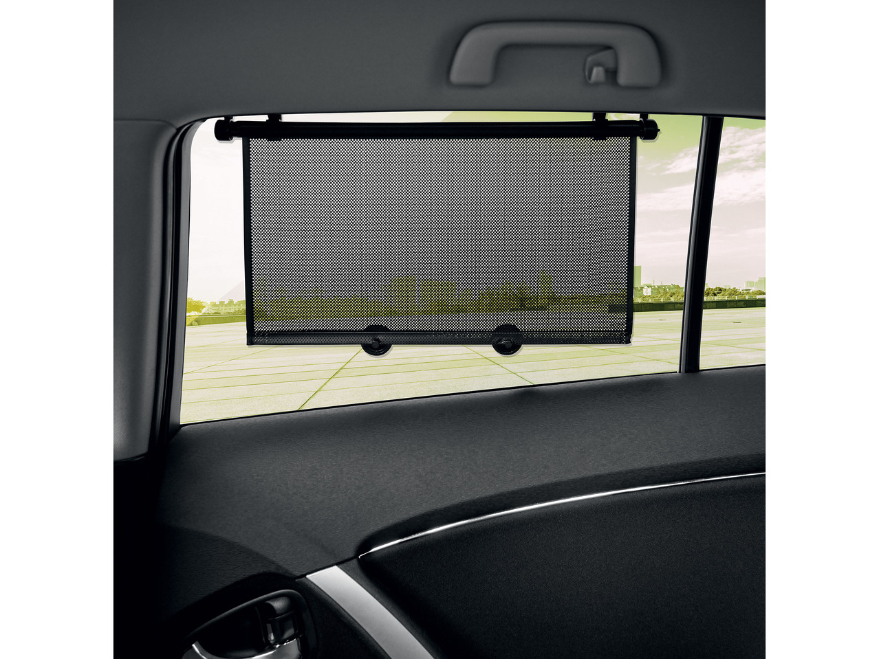 Roll-Up Sun Protection Car Blinds