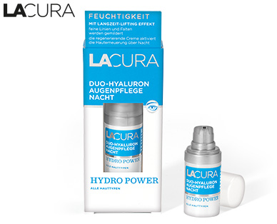 LACURA Duo-Hyaluron Augenpflege HYDRO POWER