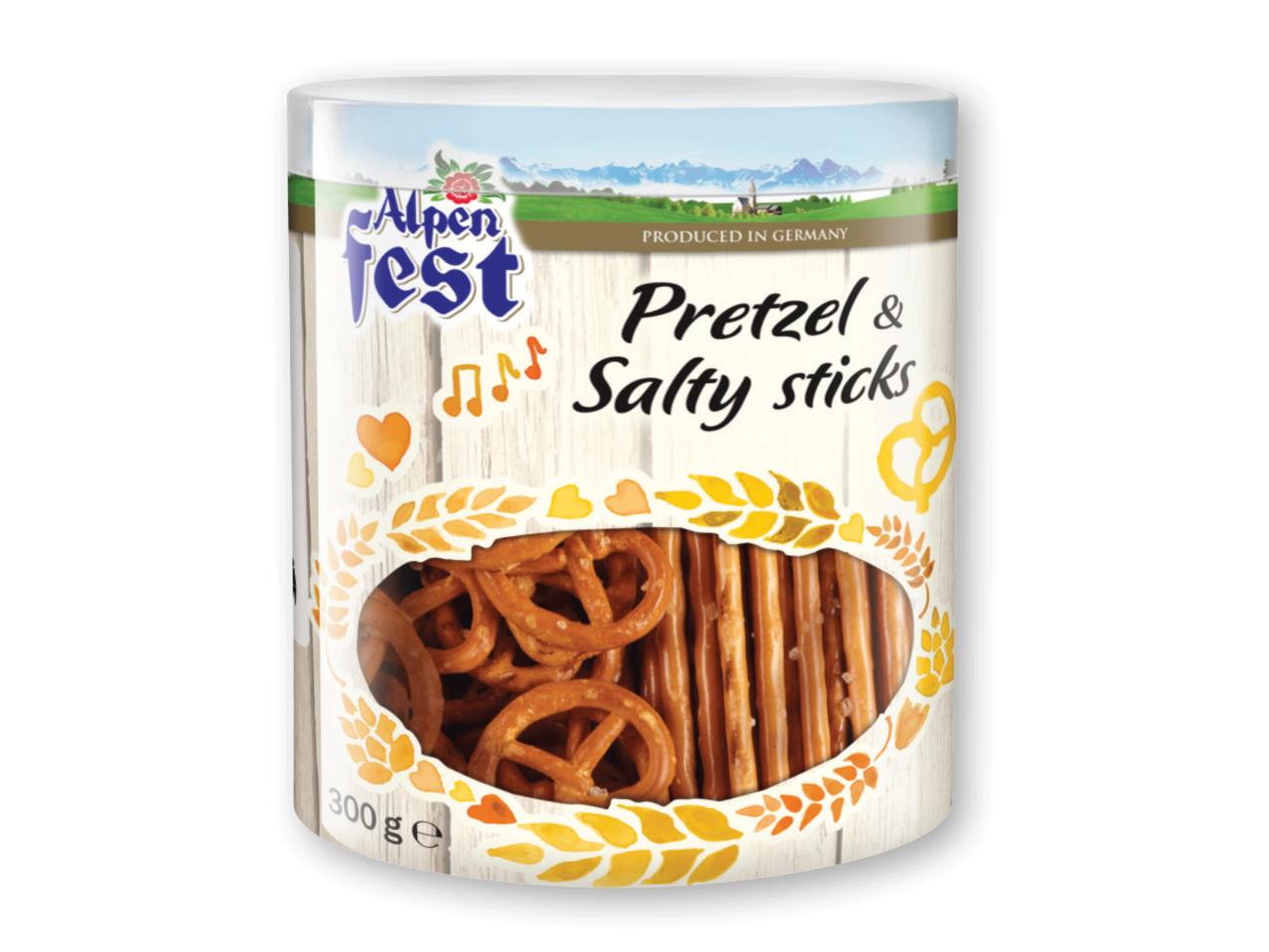 ALPENFEST Pretzel & Salty Sticks