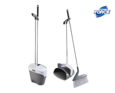 Upright Broom and Dustpan