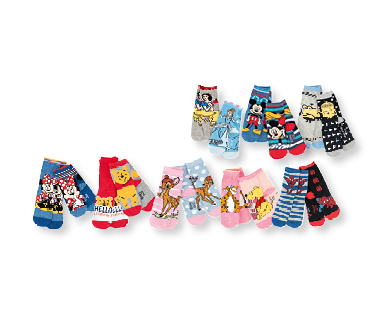 PRINCESS/MICKEY MOUSE/DESPICABLE ME/WINNIE THE POOH/MINNIE MOUSE/BAMBI/SPIDERMAN Kinder-Söckchen