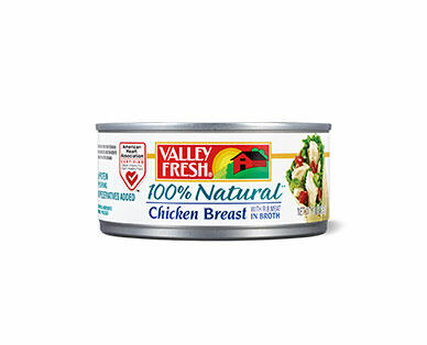 Valley Fresh 100% Natural Chicken Breast in Broth
