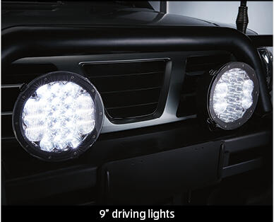 9" Osram Chip Driving Lights