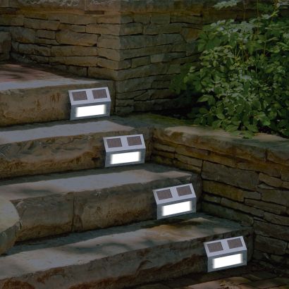 Éclairage solaire pour escalier