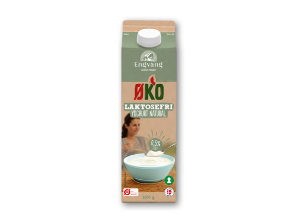 Økologisk laktosefri yoghurt naturel