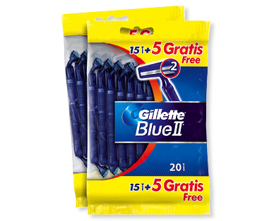 GILLETTE(R) Einwegrasierer Blue II