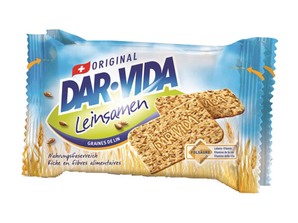 Cracker DAR-VIDA graines de lin